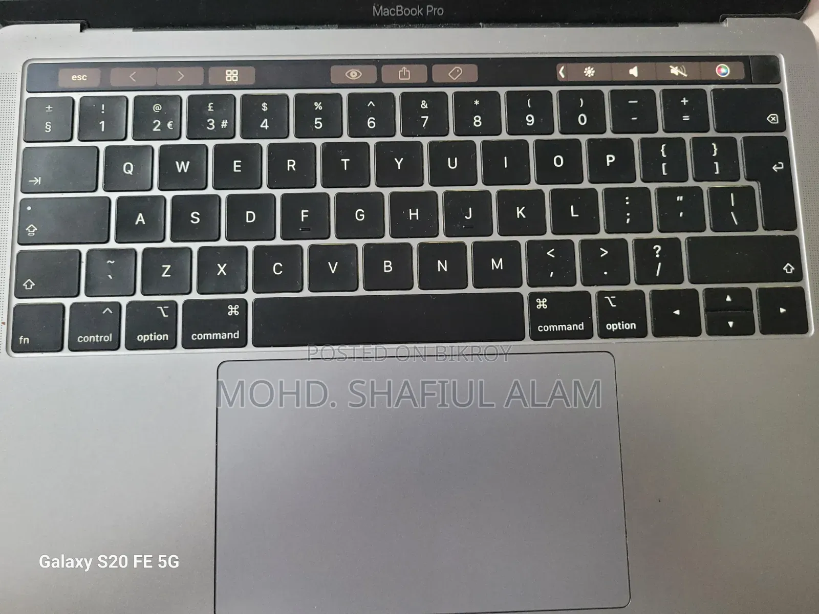 Laptop Apple MacBook 2019 16GB Intel Core i7 SSD 256GB