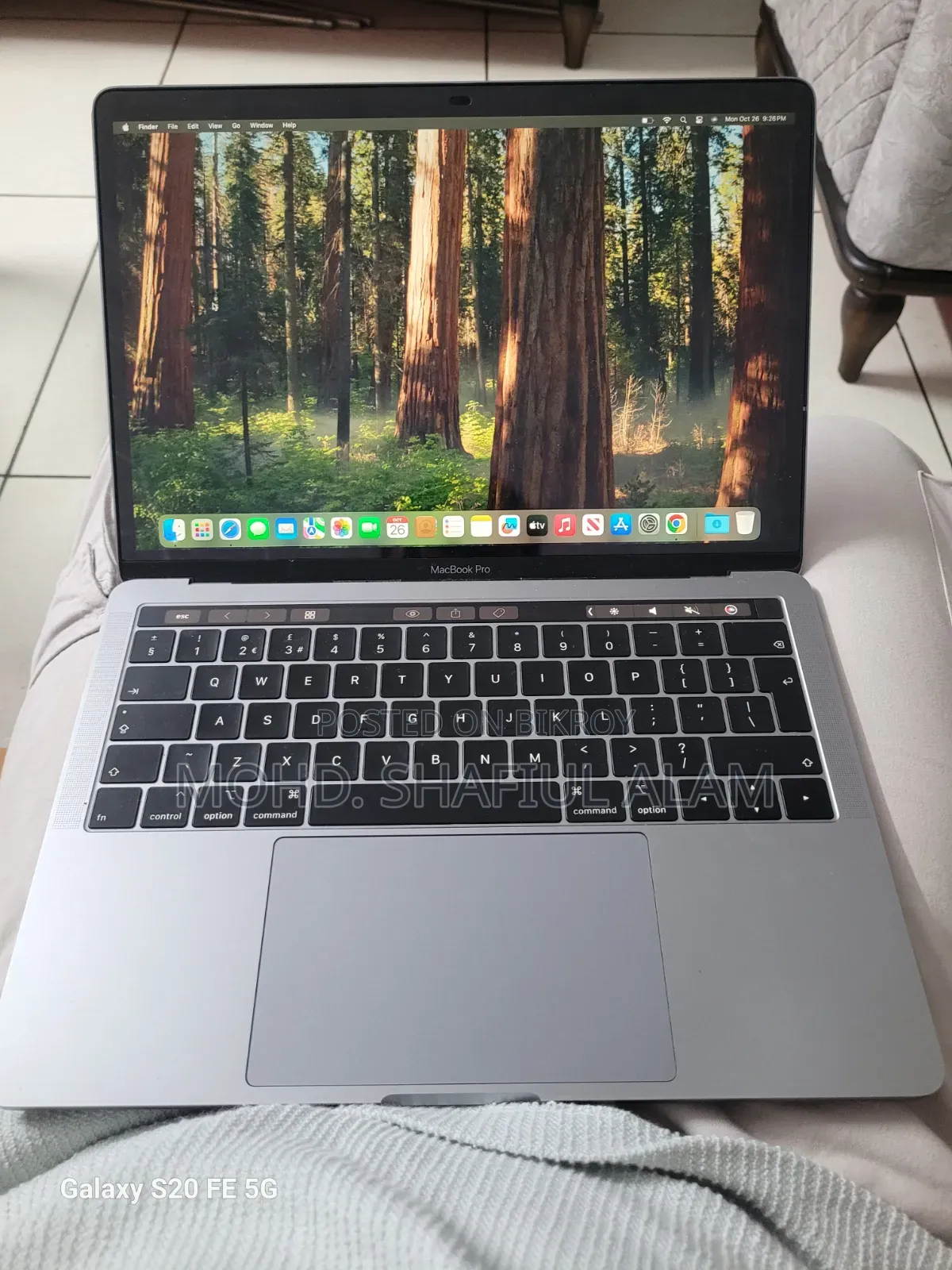 Laptop Apple MacBook 2019 16GB Intel Core i7 SSD 256GB