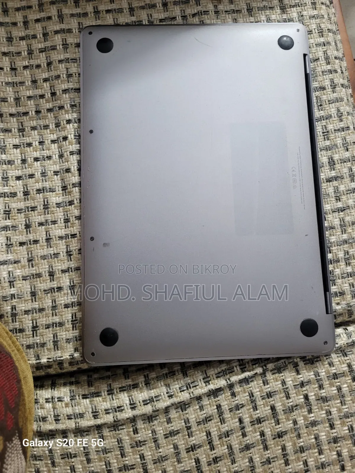 Laptop Apple MacBook 2019 16GB Intel Core i7 SSD 256GB