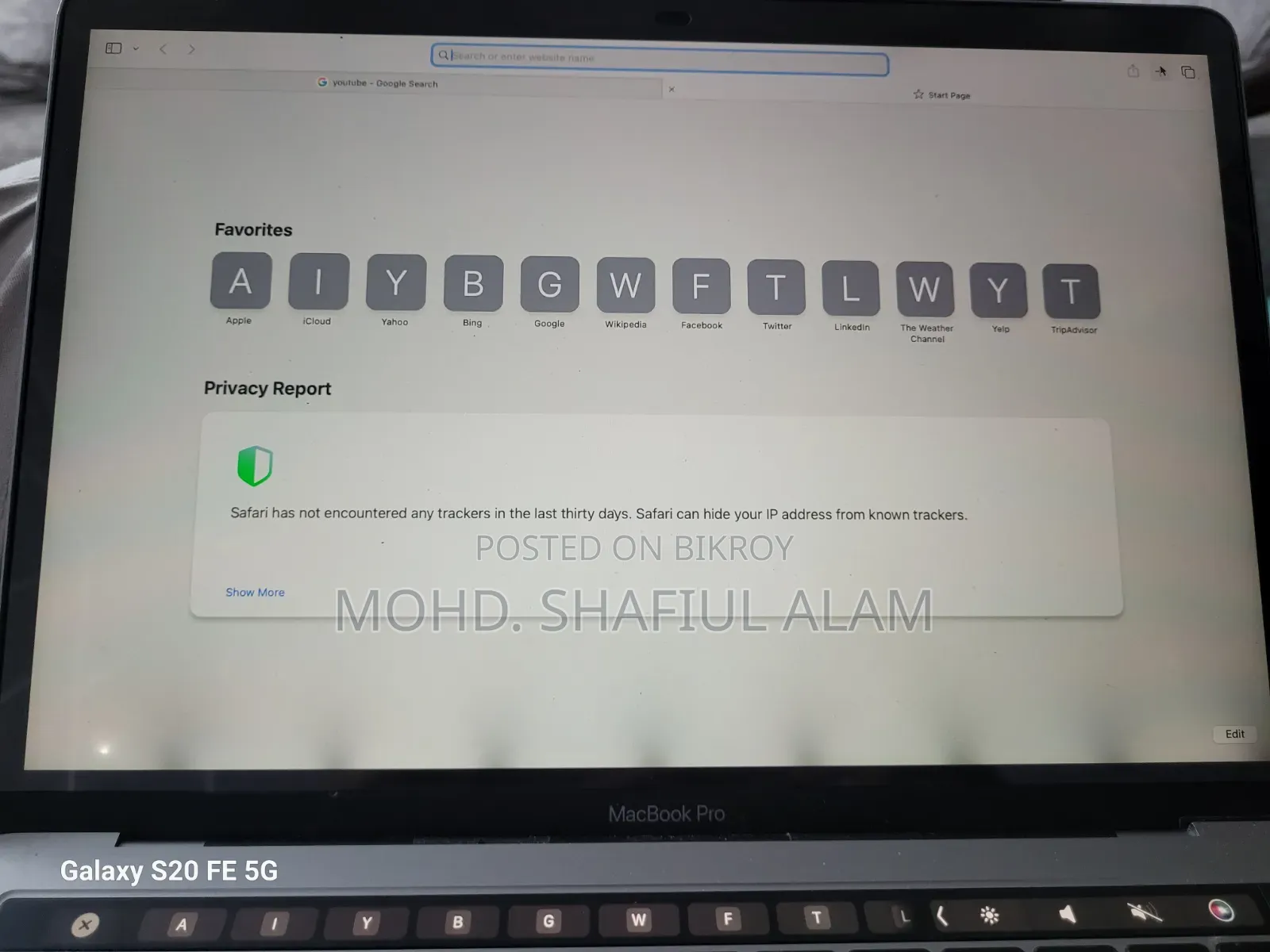 Laptop Apple MacBook 2019 16GB Intel Core i7 SSD 256GB