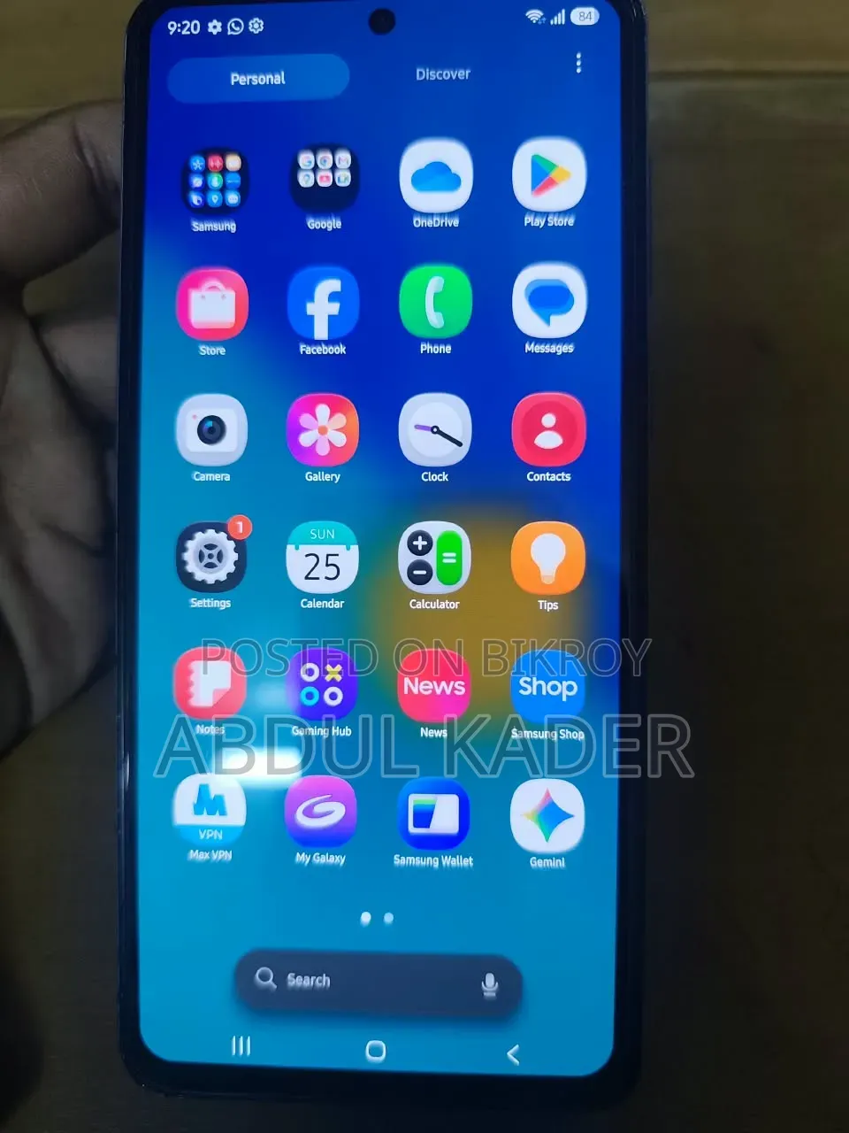 Samsung Galaxy F55 256 GB Black