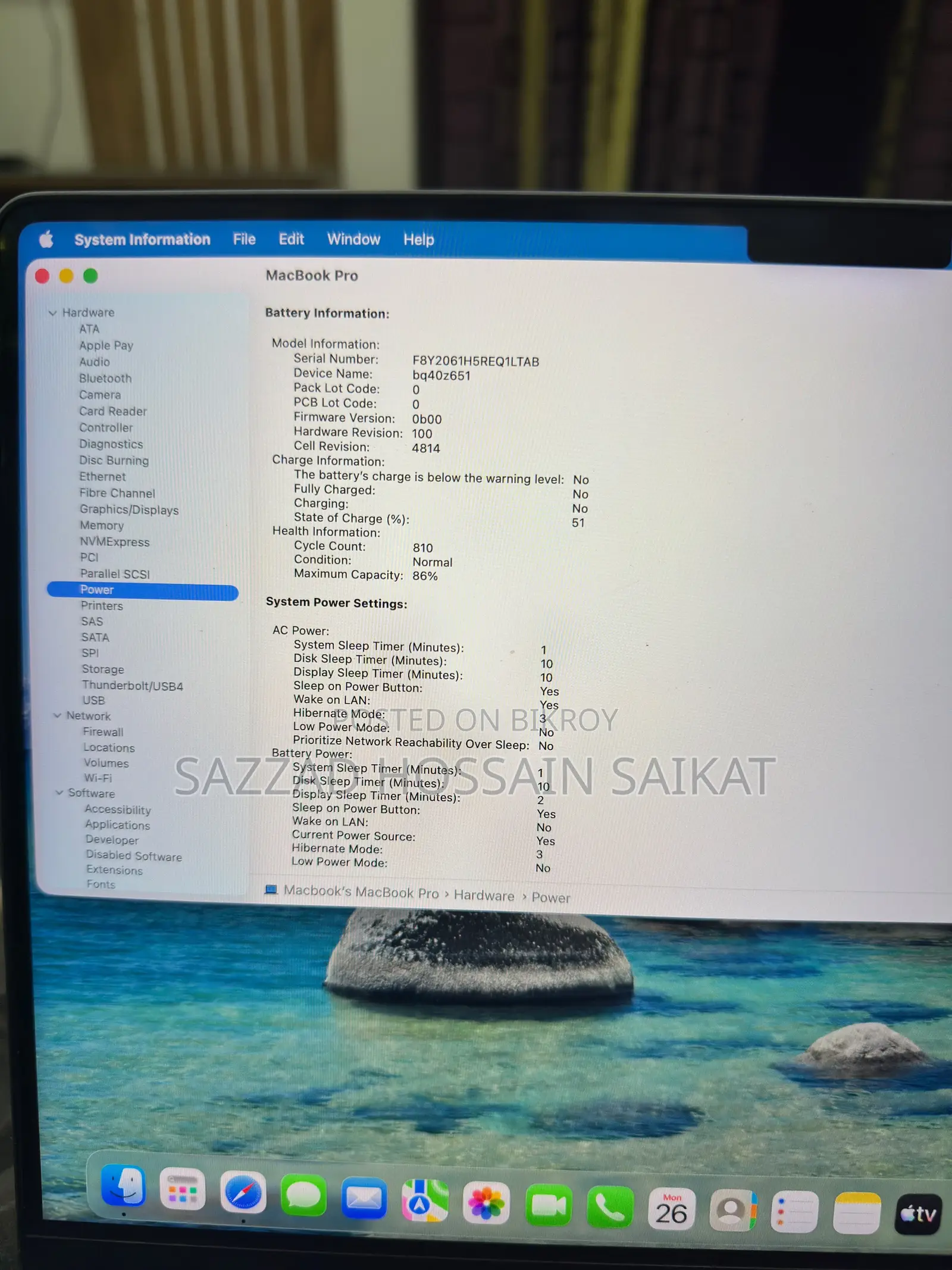 Laptop Apple MacBook Pro 2021 M1 16GB Apple M1 Pro SSD 1TB