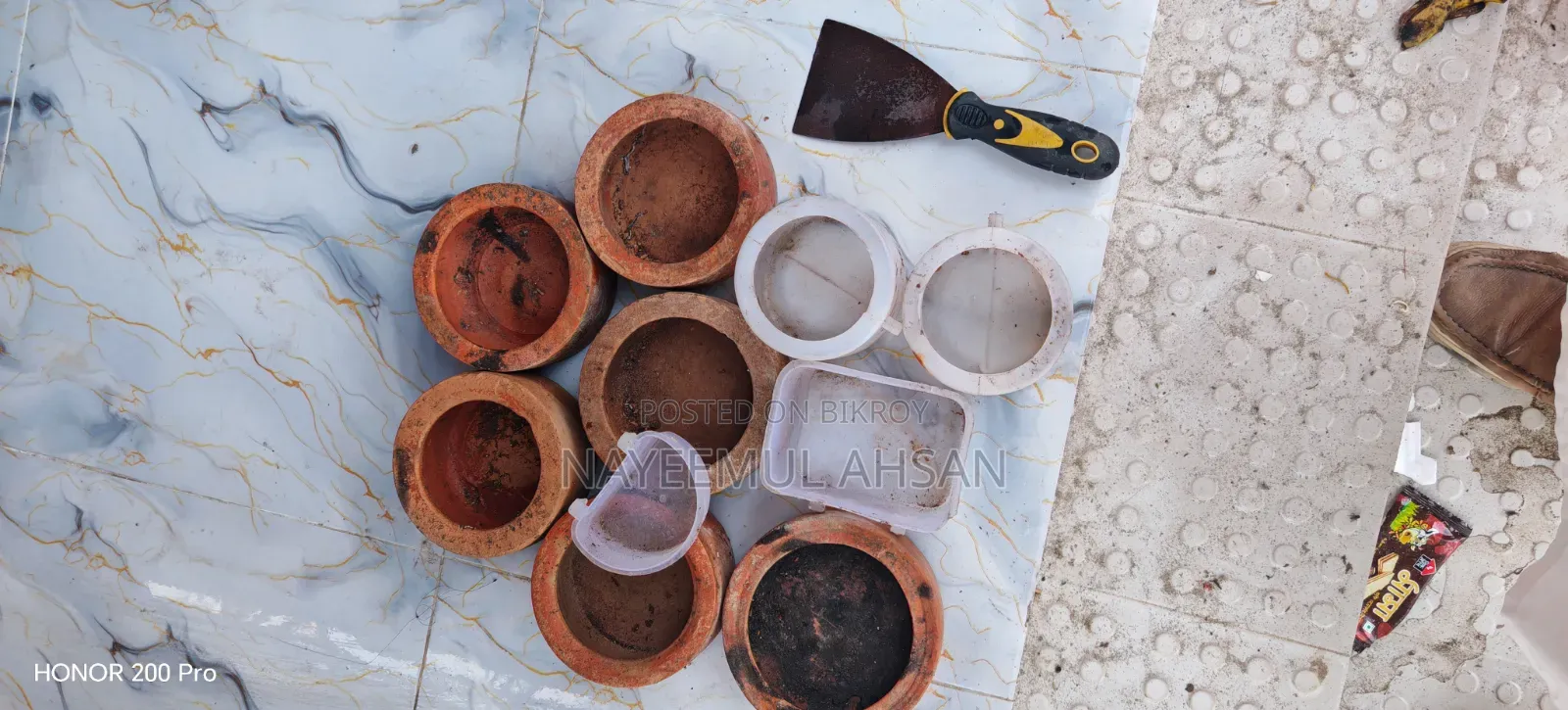 Pigeon food bowl