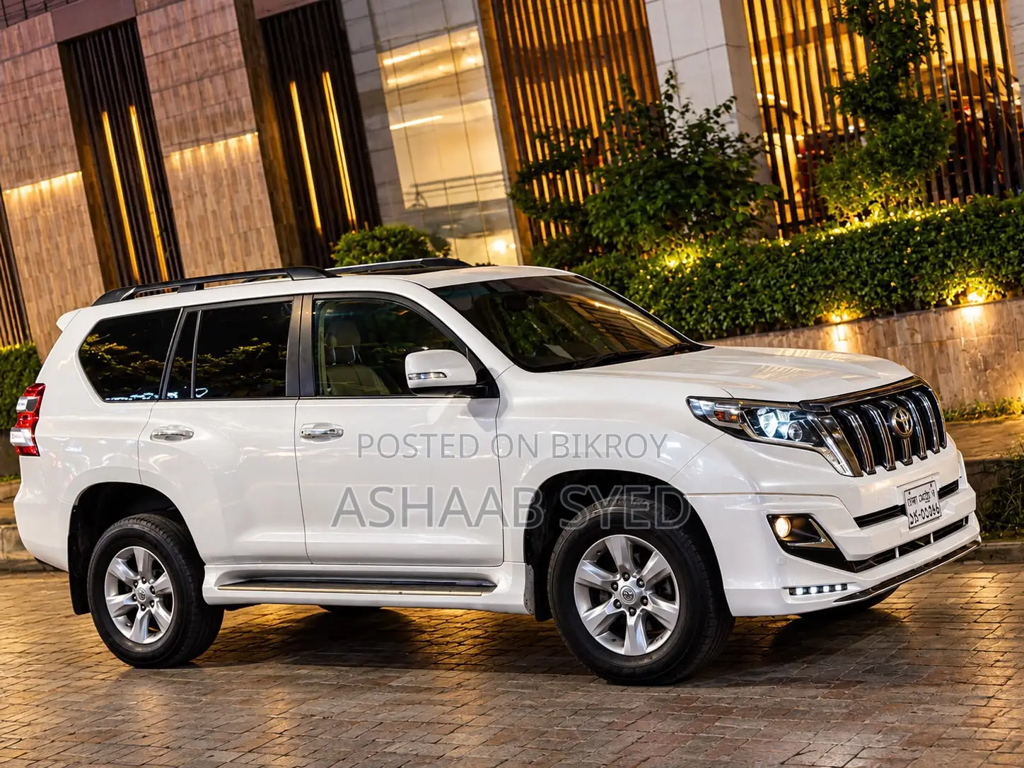 Toyota Land Cruiser Prado 2016 White