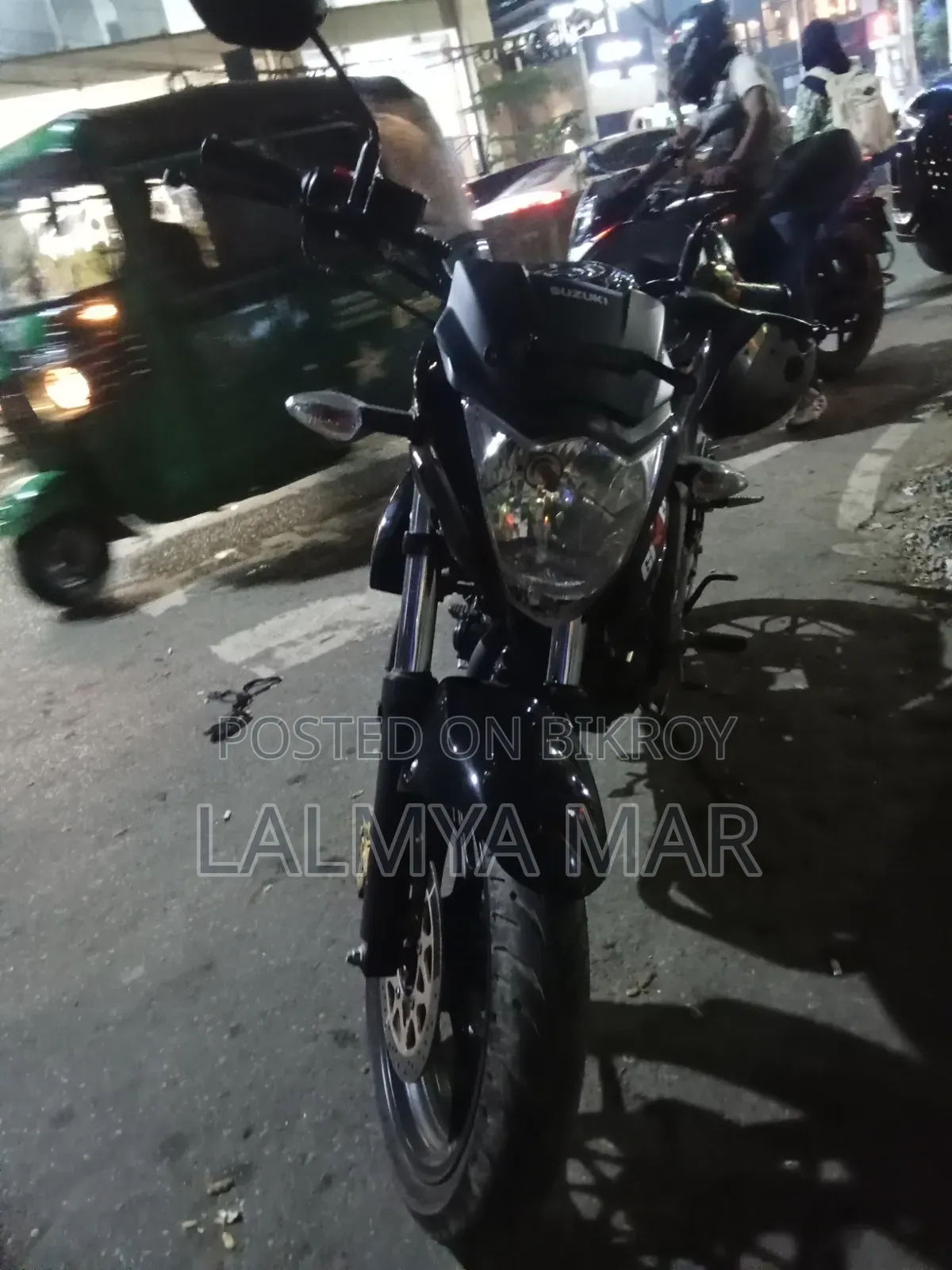 Suzuki Gixxer 2024 Black