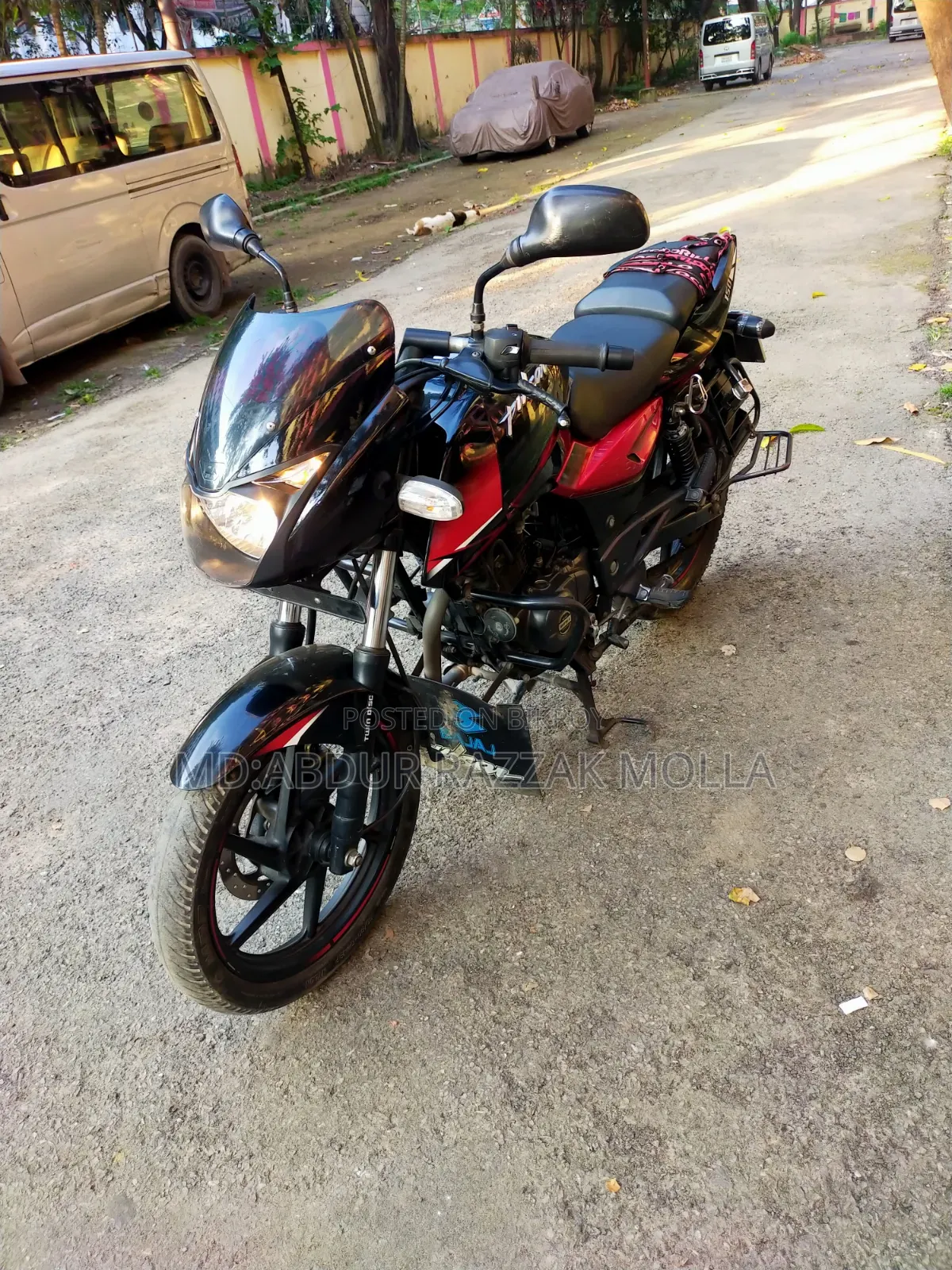 বাজাজ পালসার ১৫০ ২০১৮ ব্ল্যাক