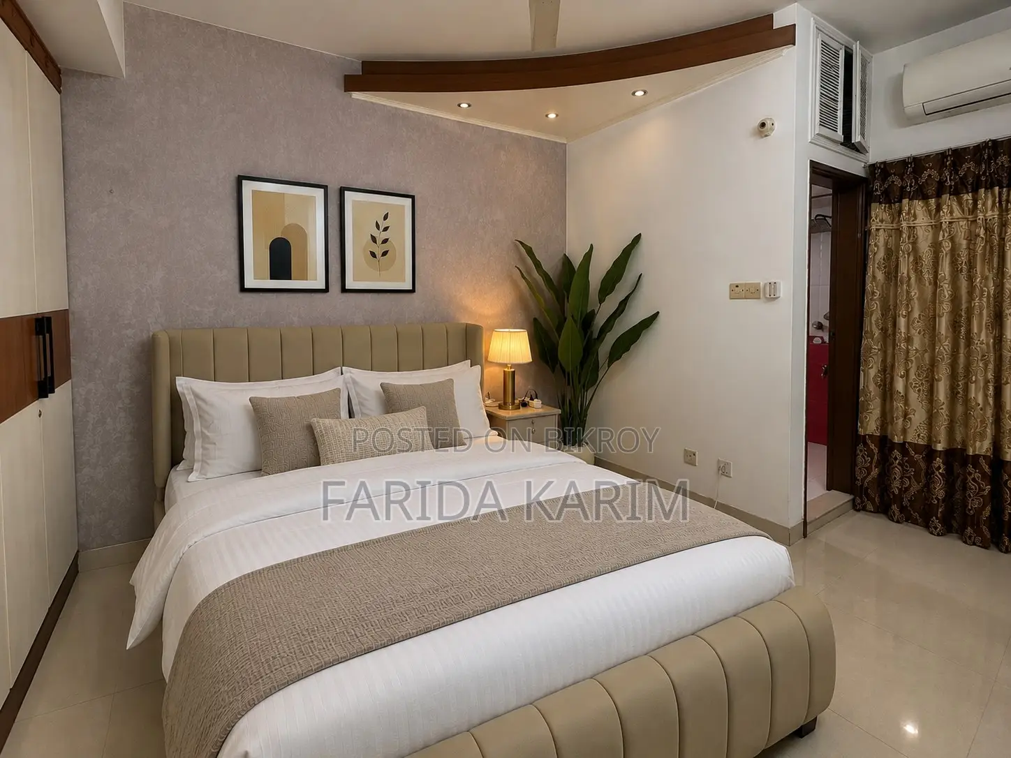 Furnished 3-Bedroom Apartment in Uttara for rent