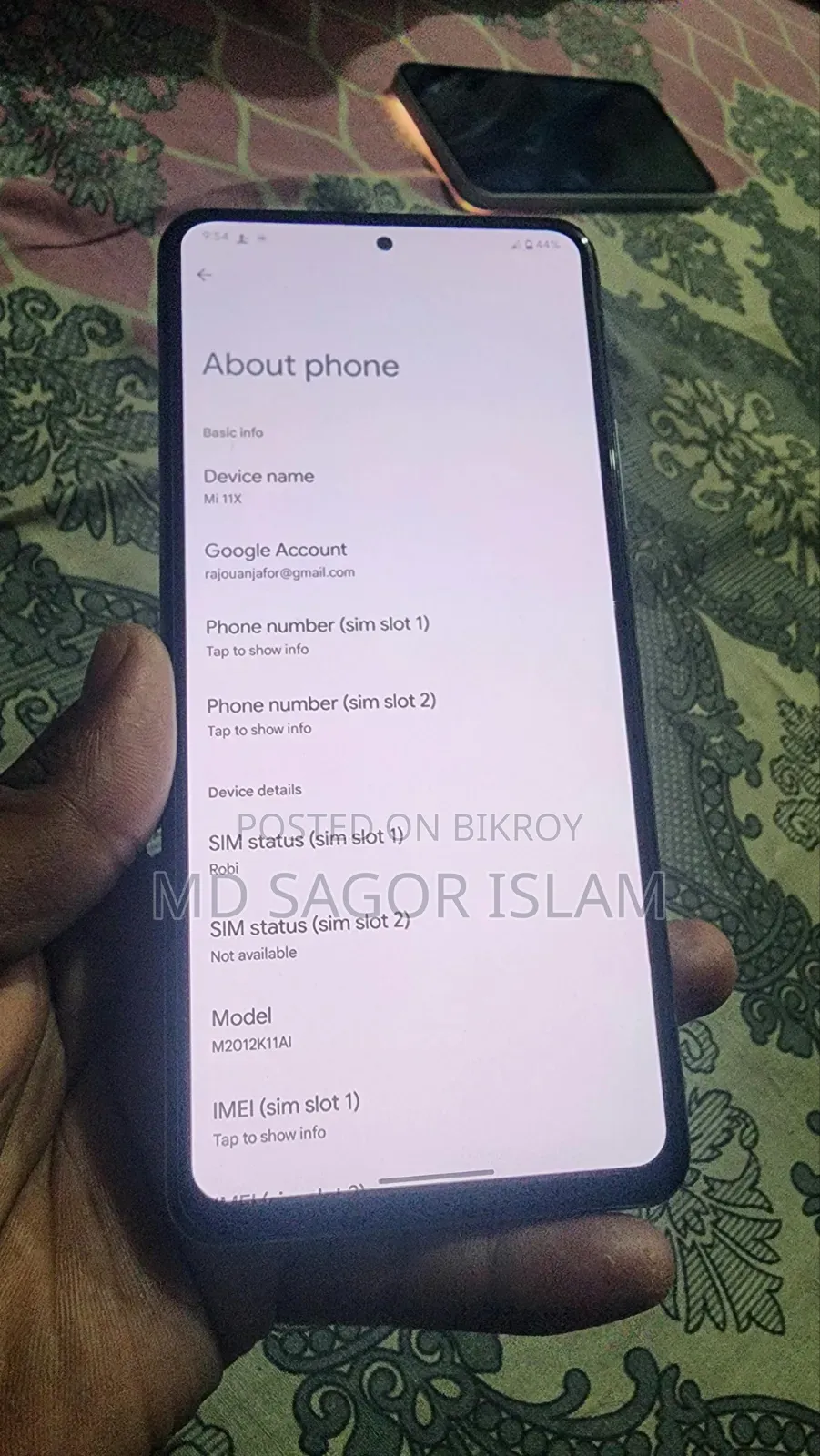Xiaomi Mi 11X 128 GB