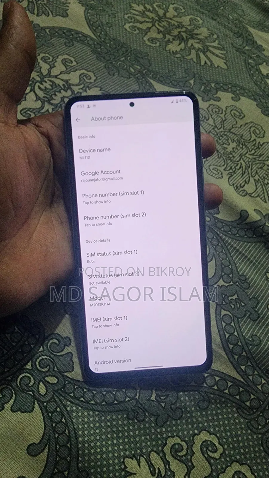 Xiaomi Mi 11X 128 GB