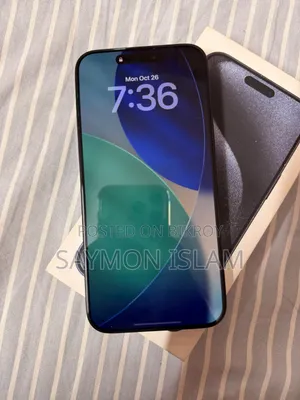 অ্যাপল আইফোন ১৫ প্রো ম্যাক্স ২৫৬ জিবি নীল