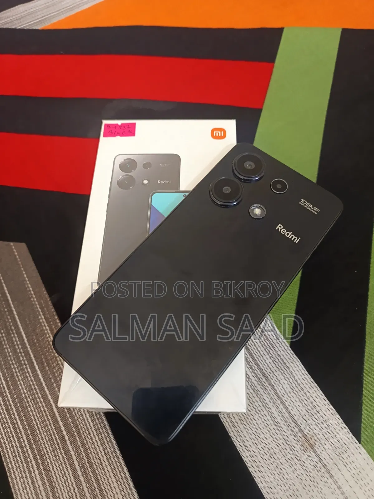 New Xiaomi Redmi Note 13 256 GB Black