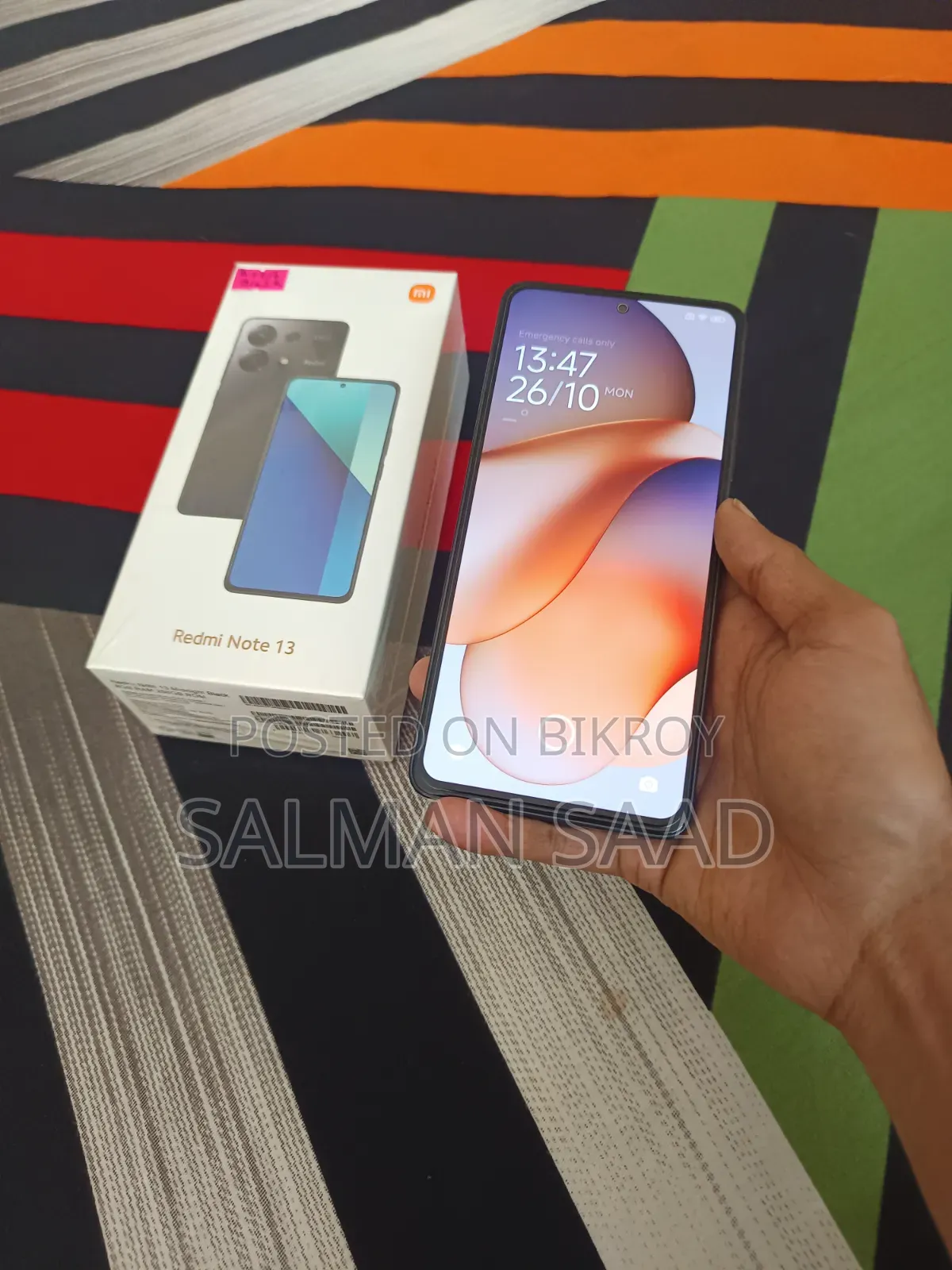 New Xiaomi Redmi Note 13 256 GB Black