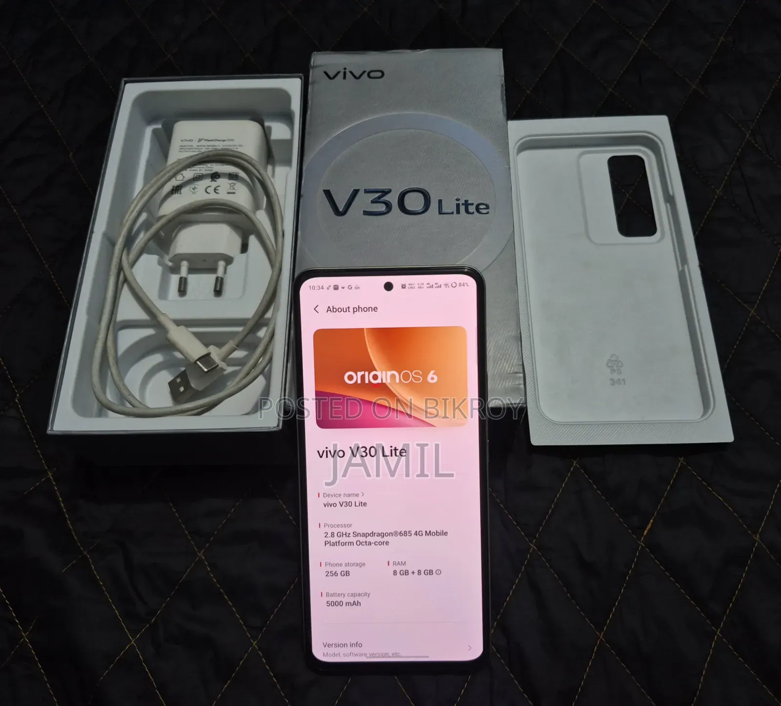 Vivo V30 Lite 4G 256 GB Bronze