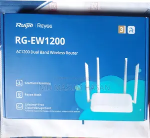 Ruijie RG-EW1200 1200 MBPS Dual-Band Mesh Wi-Fi 5 Wireless Router