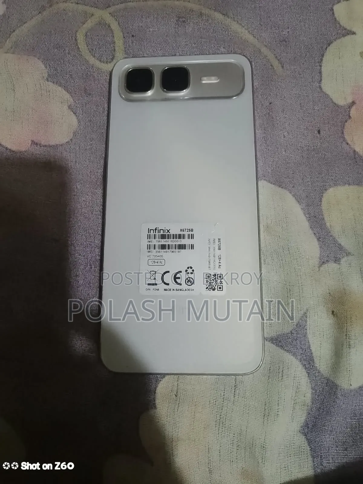 Infinix Smart 10 Plus 128 GB White