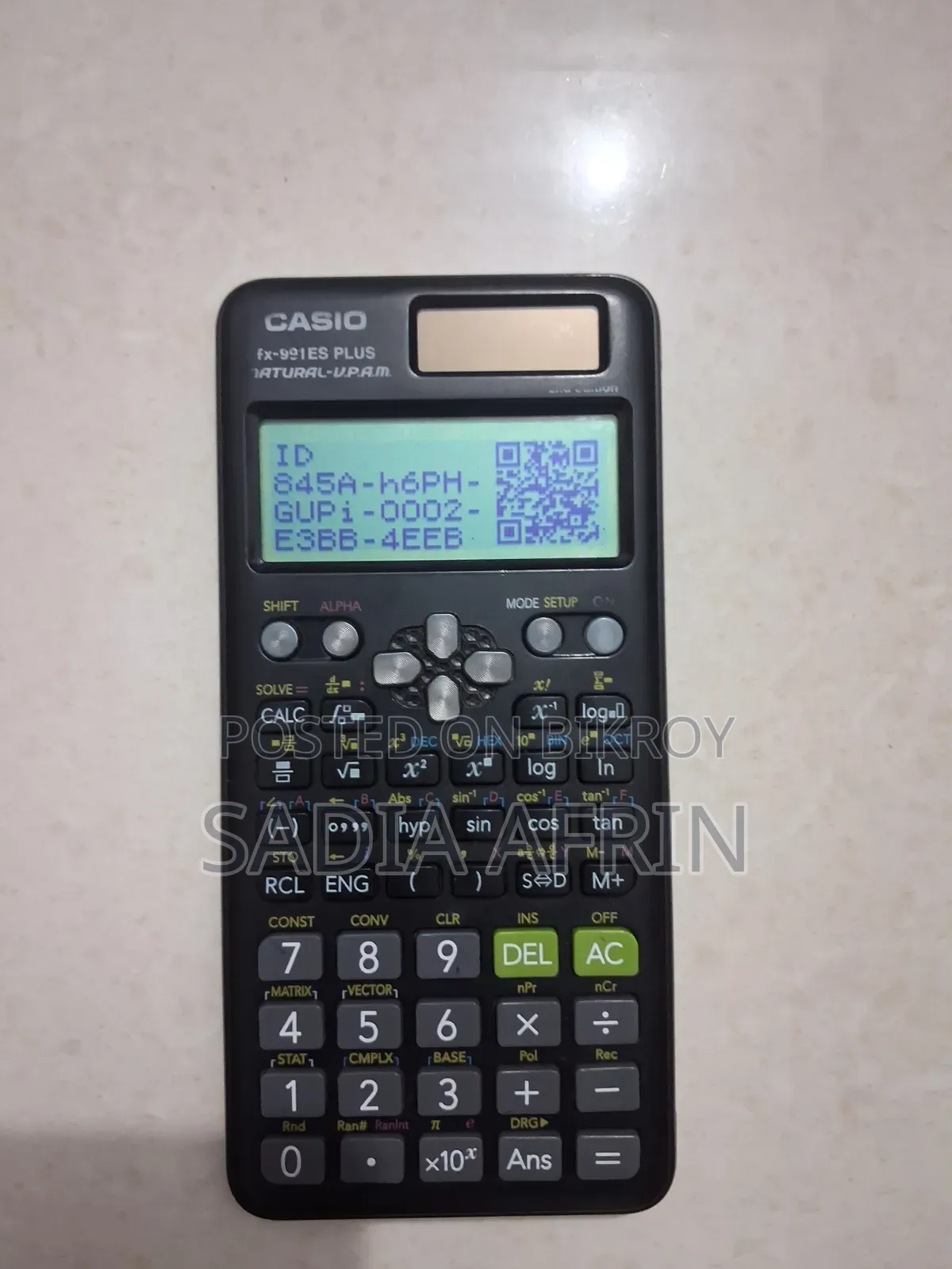 Casio 991 ES Plus Original Calculator