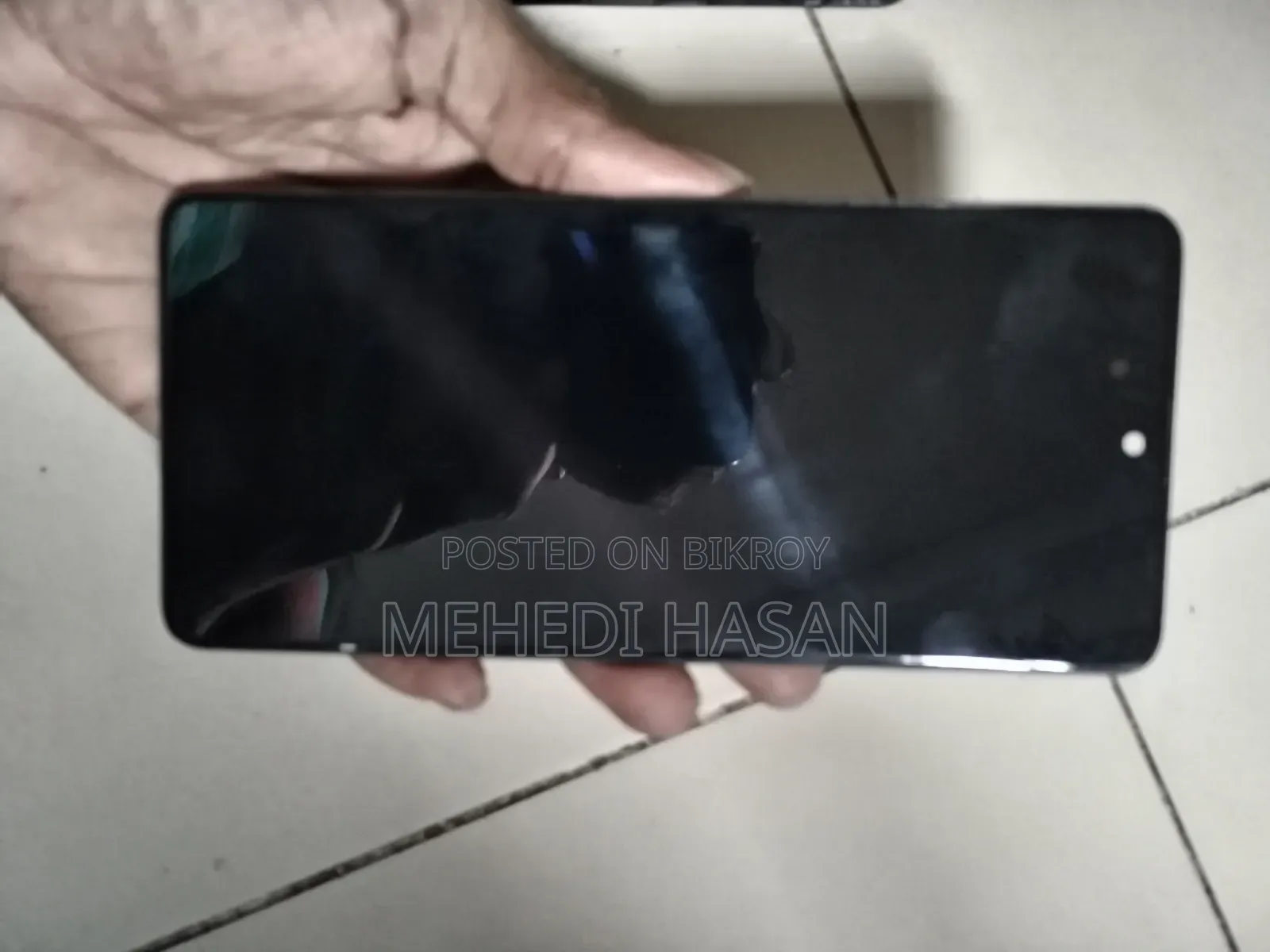 Samsung M51 Original Set Open Display With Battery and Camera Setup