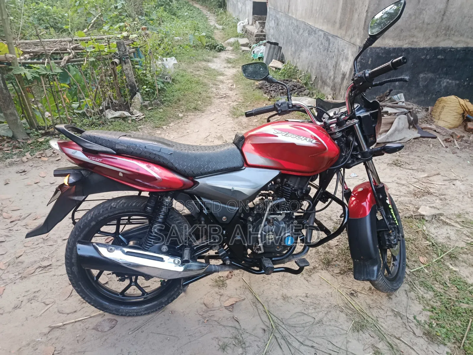 Bajaj Discover 125 2020 Red