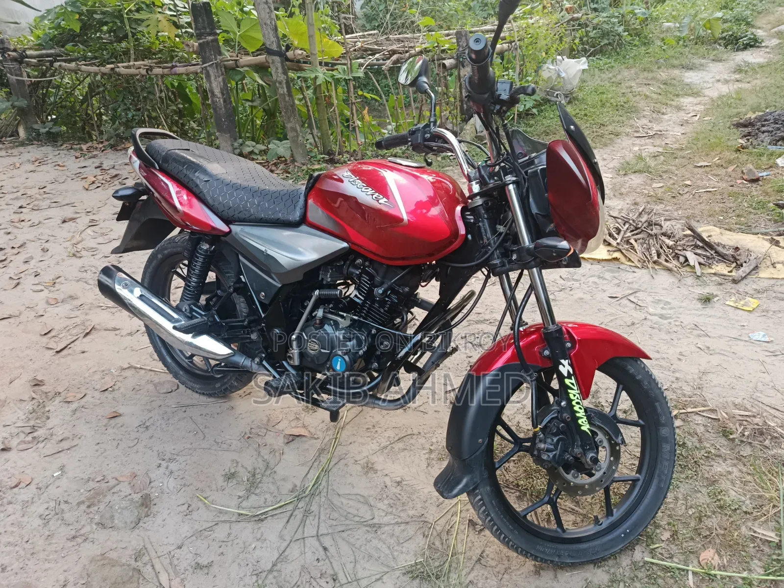 Bajaj Discover 125 2020 Red