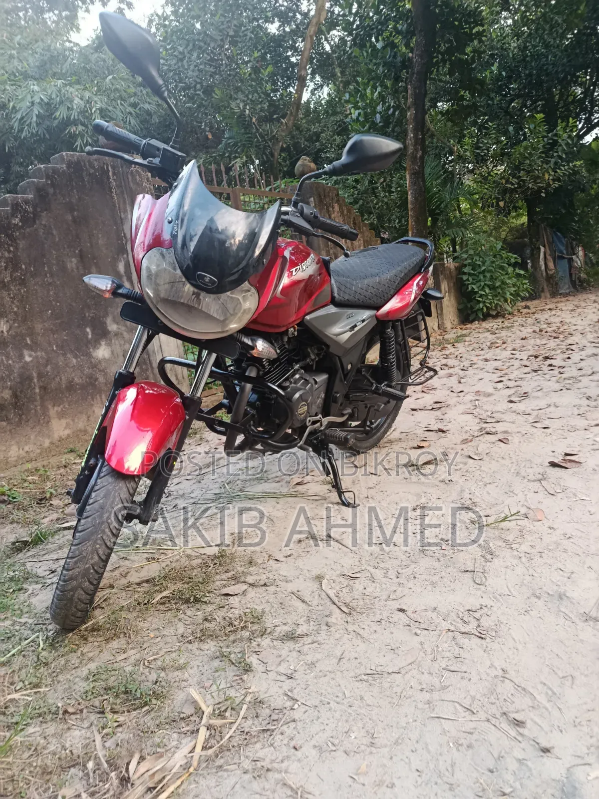 Bajaj Discover 125 2020 Red
