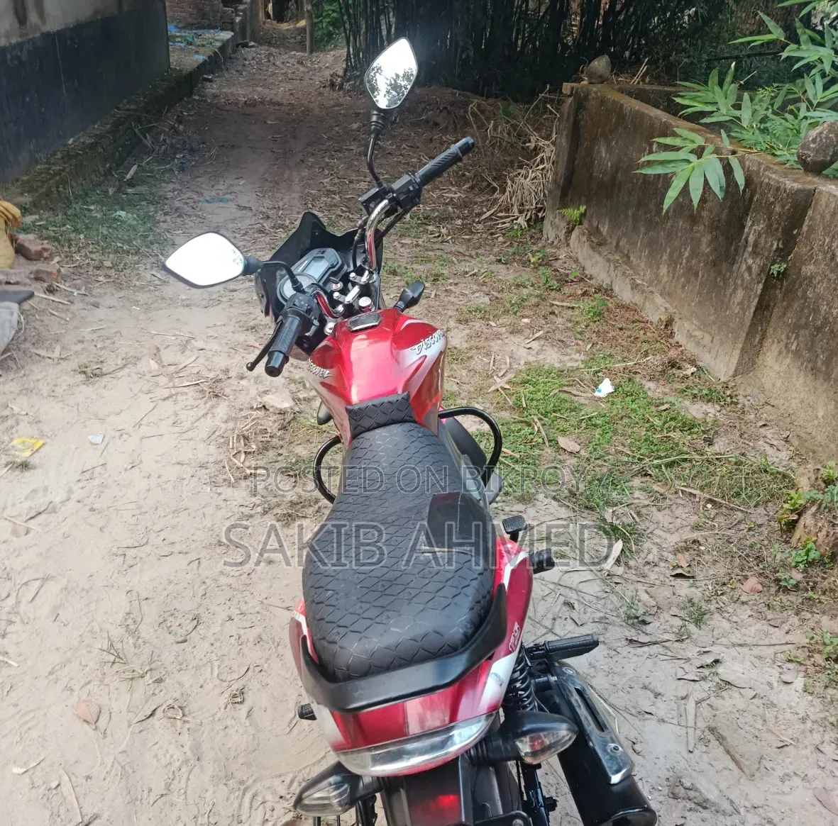 Bajaj Discover 125 2020 Red