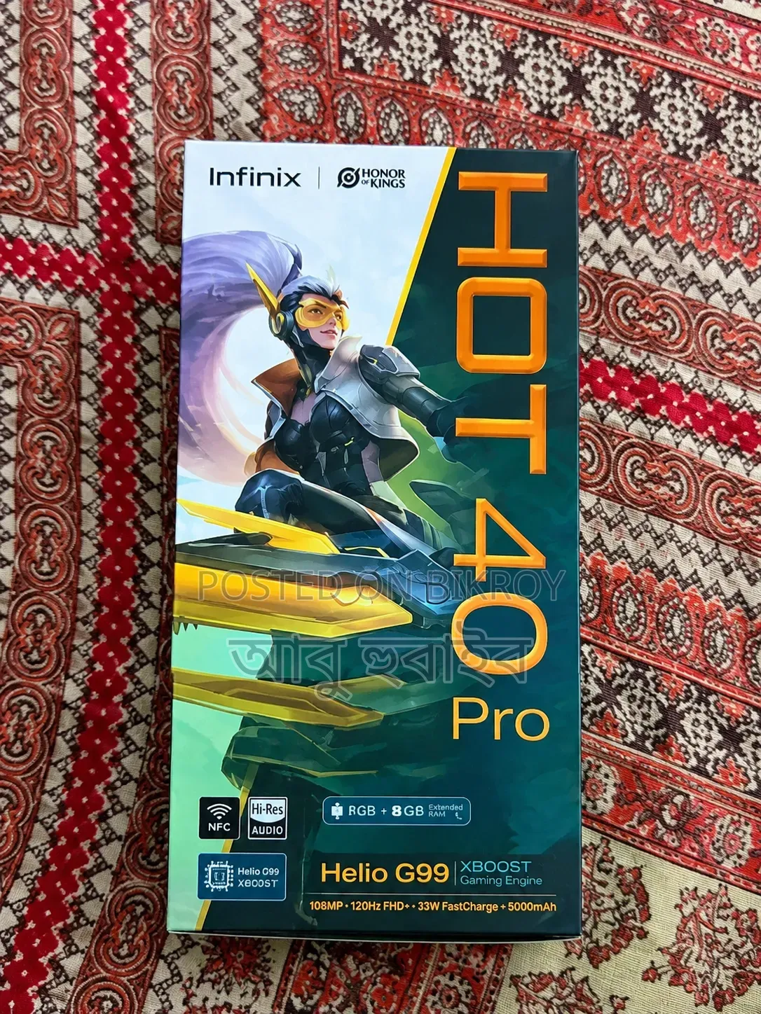 Infinix Hot 40 Pro 128 GB Black