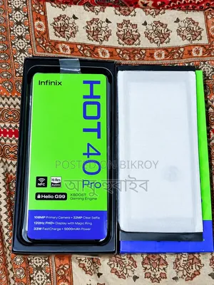 Infinix Hot 40 Pro 128 GB Black