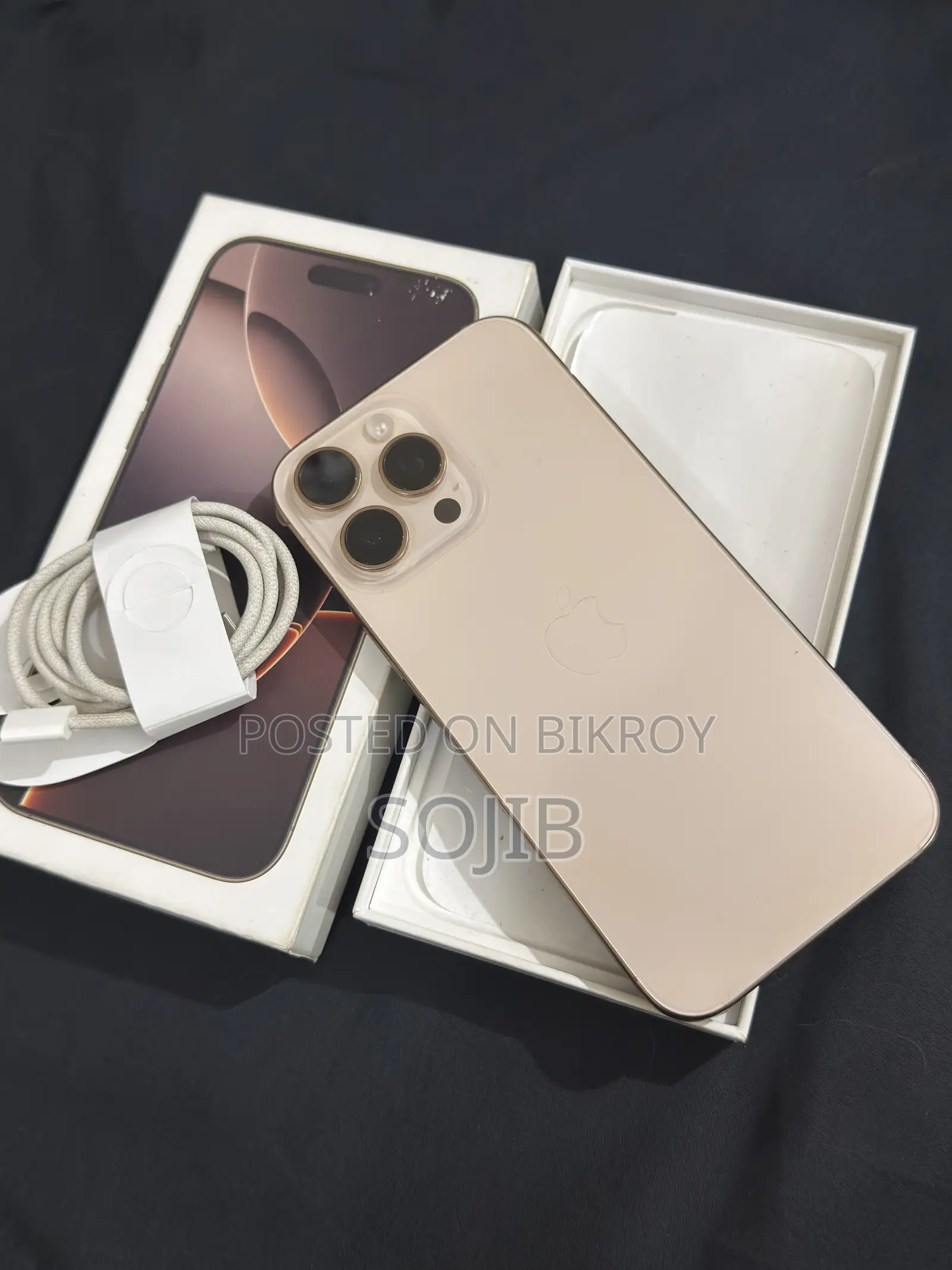 New Apple iPhone 16 Pro Max 256 GB Rose Gold