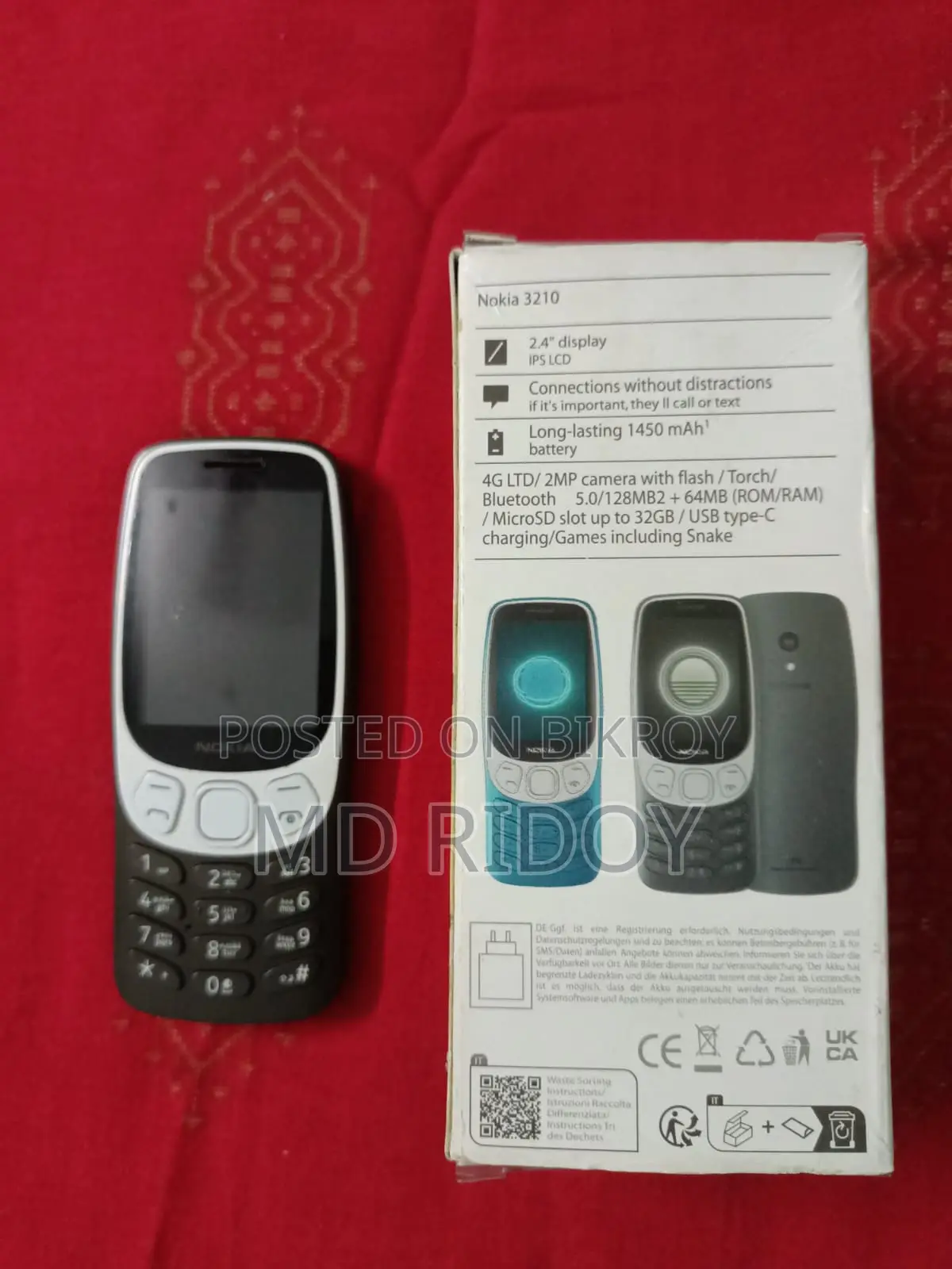 নোকিয়া ৩২১০ ব্ল্যাক