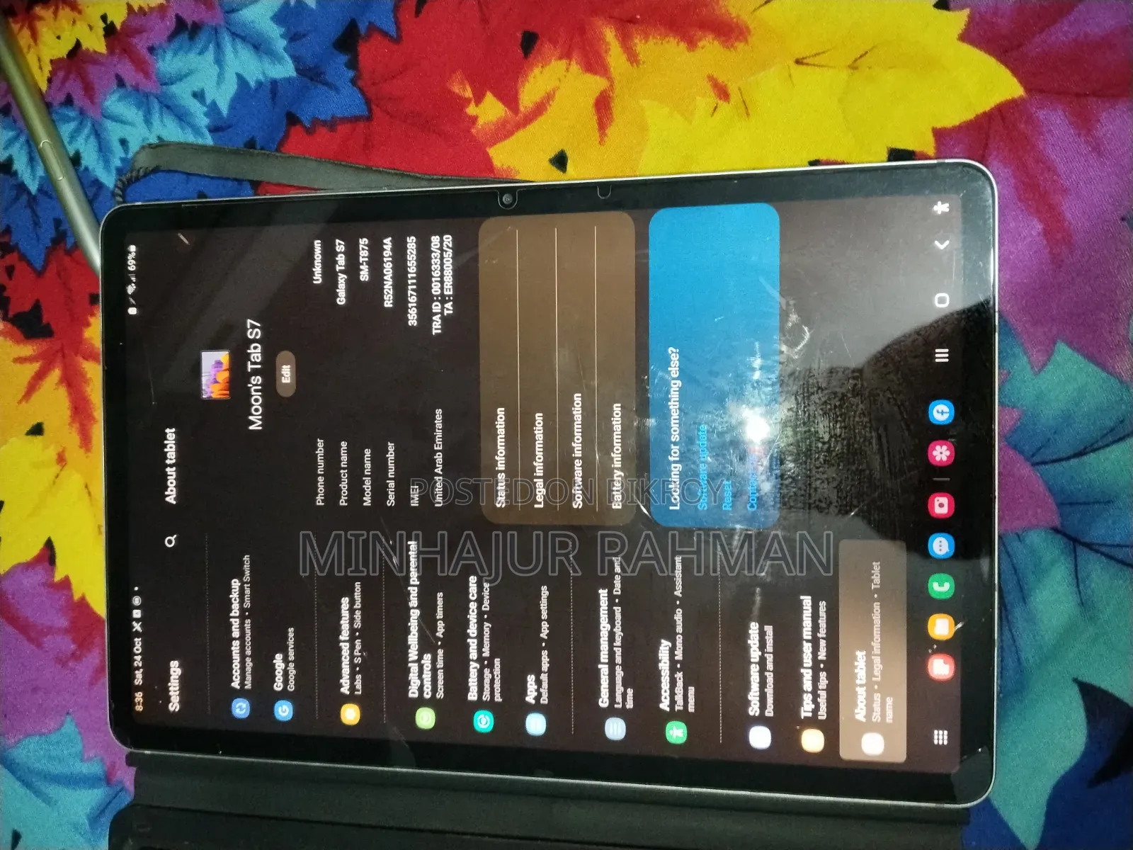 Samsung Galaxy Tab S7 128 GB Silver