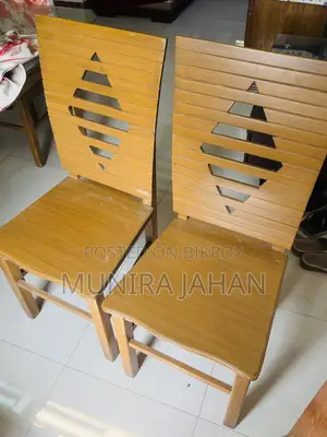 Teak wood dining table.