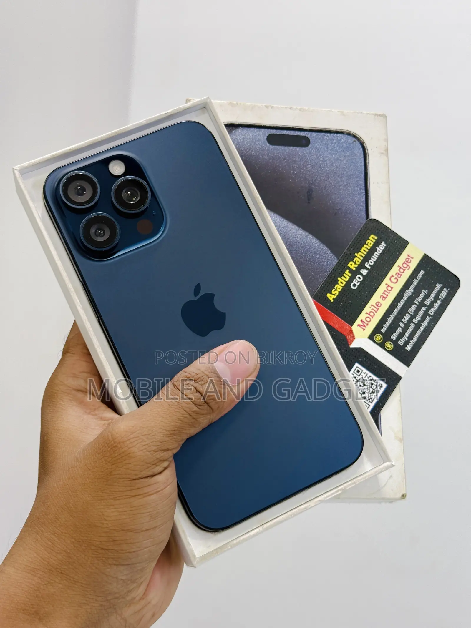 Apple iPhone 15 Pro Max 256 GB Blue