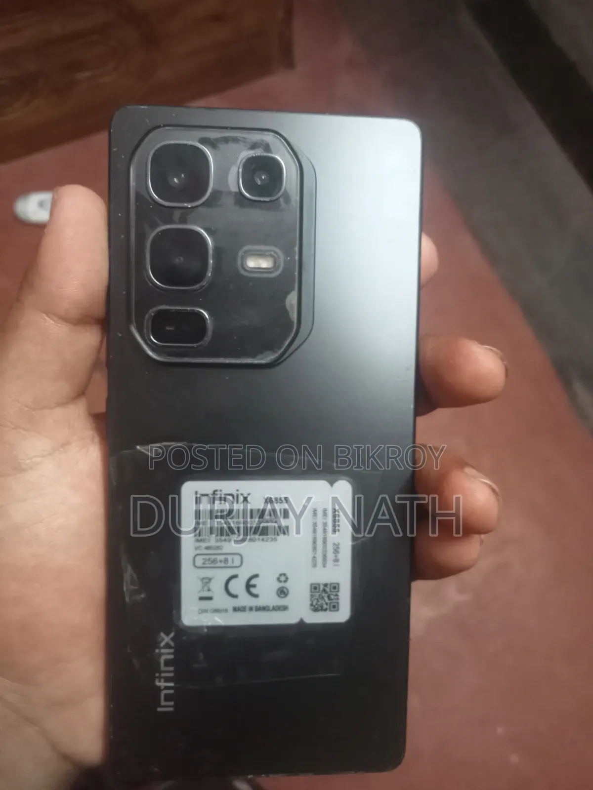 Infinix Note 50 Pro 256 GB Black
