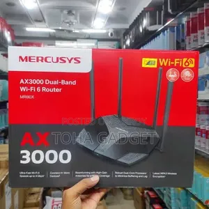 Mercusys MR80X AX3000 Dual Band Gigabit WiFi 6 Router