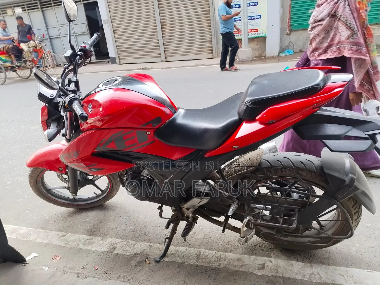 Suzuki Gixxer 2022 Red