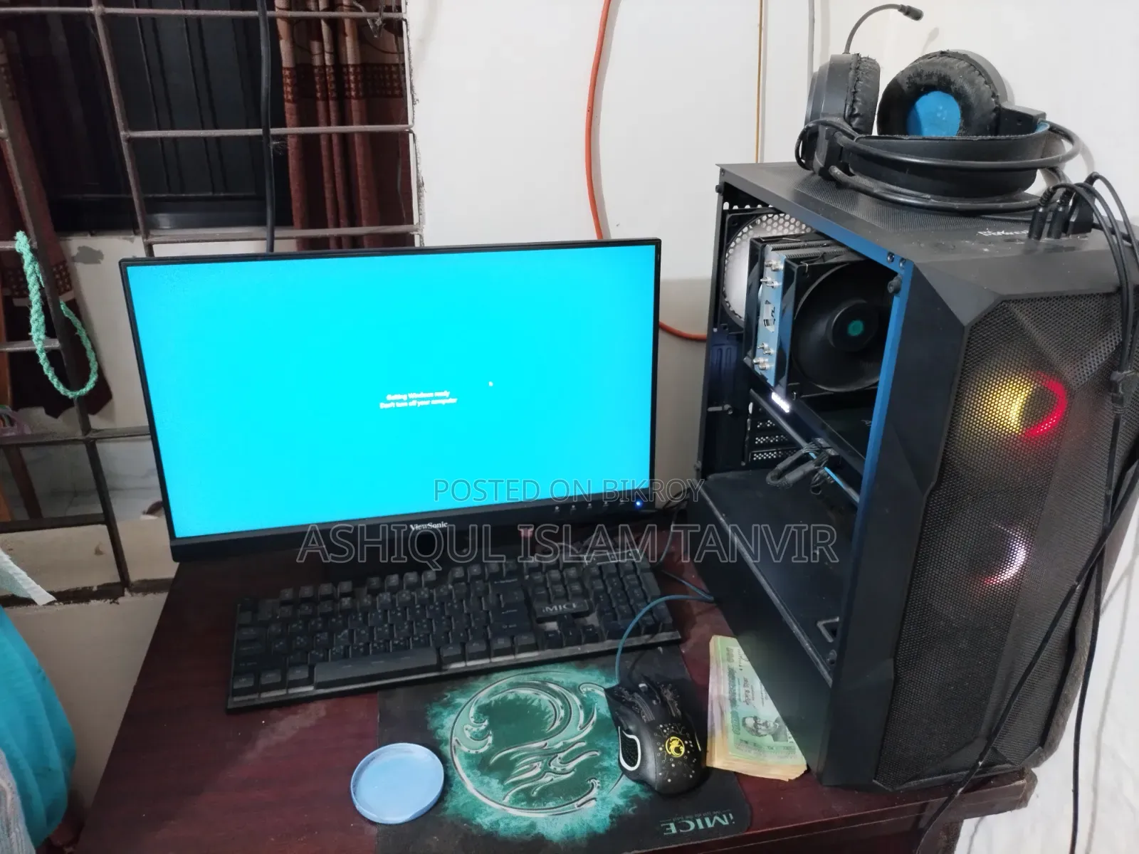 Desktop Computer Gigabyte GA-H110MSTX-HD3-ZK 16GB AMD Ryzen 5 SSD 512GB