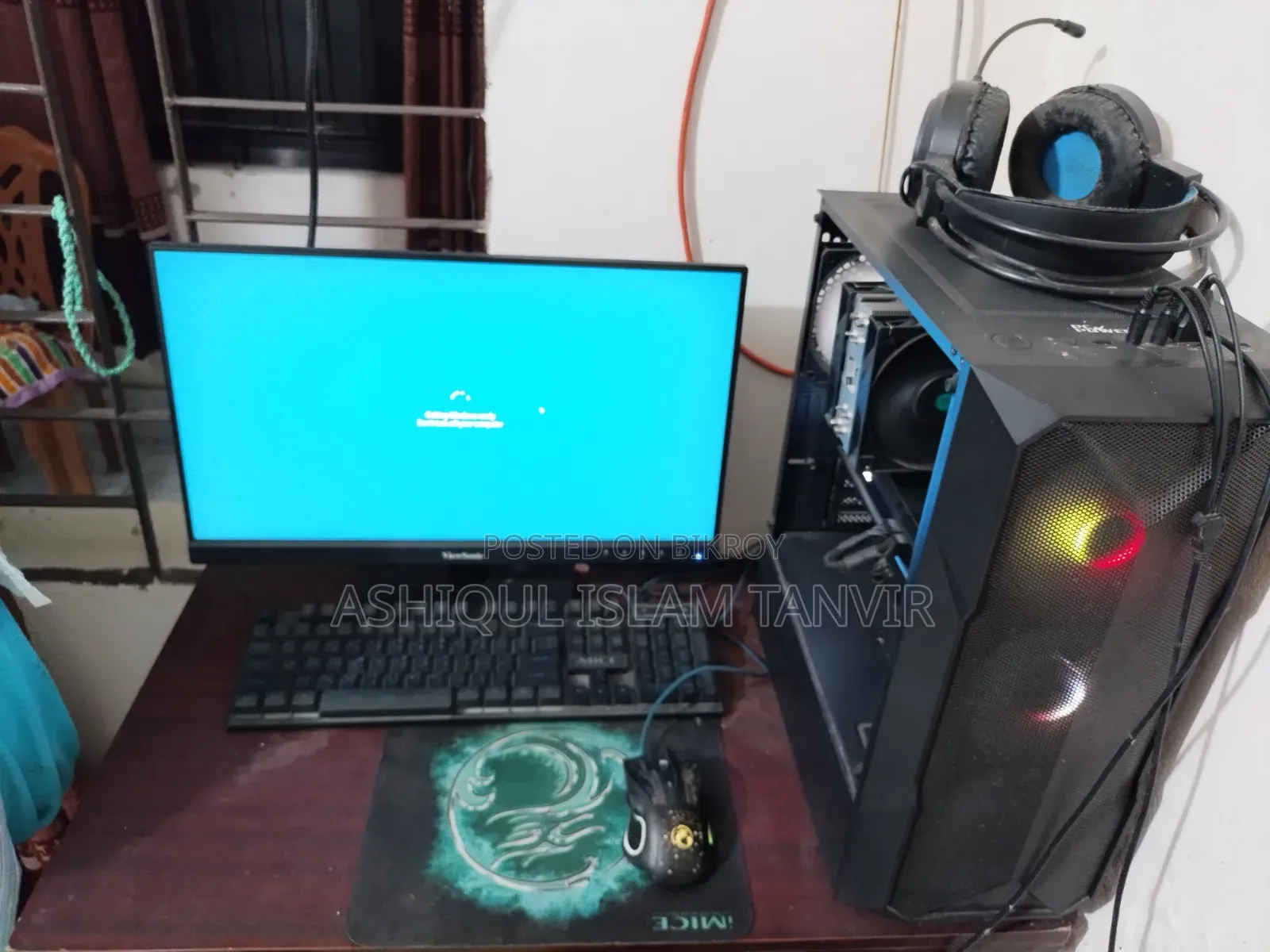 Desktop Computer Gigabyte GA-H110MSTX-HD3-ZK 16GB AMD Ryzen 5 SSD 512GB