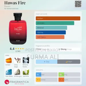 Hawas Fire Parfum
