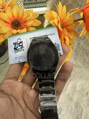 FEIWO প্রিমিয়াম ব্ল্যাক চেইন ওয়াচ ফর মেন
