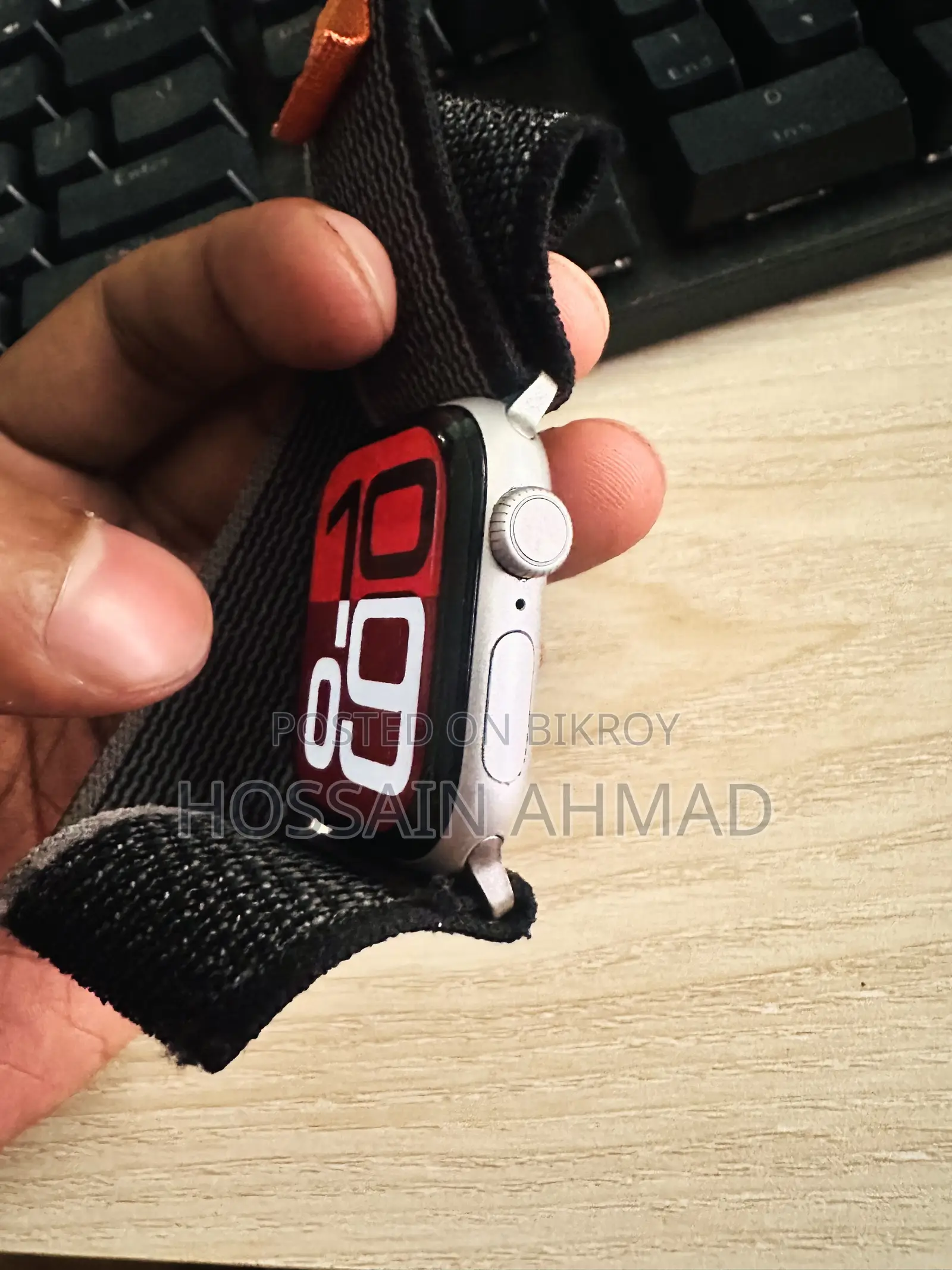 অ্যাপল ওয়াচ সিরিজ ১০ ৪২মিমি সিলভার