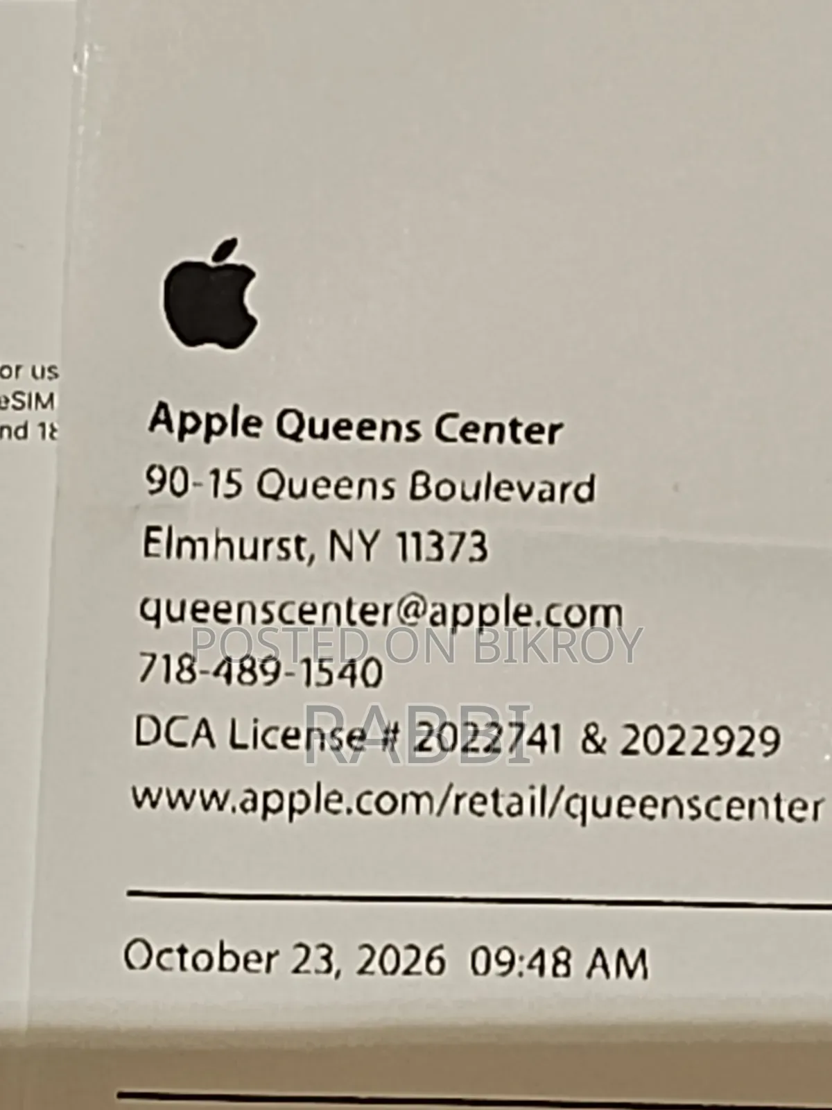 New Apple iPhone Duo 512 GB White