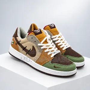 Air Jordan 1 Retro Low OG "Zion Williamson Voodoo".(JD006) স্নিকার্স