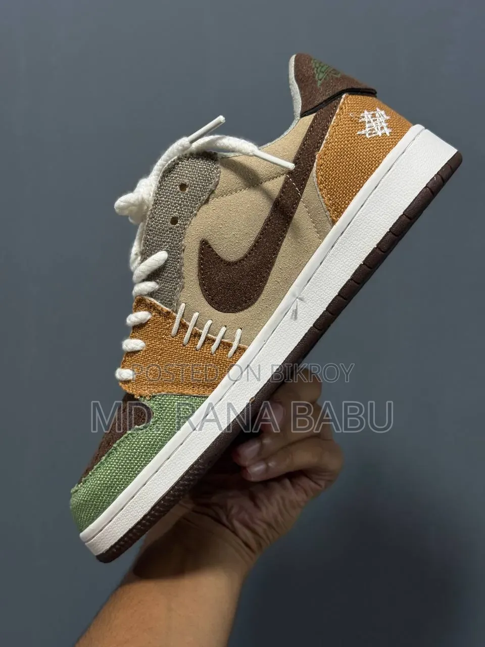 Air Jordan 1 Retro Low OG "Zion Williamson Voodoo".(JD006) স্নিকার্স