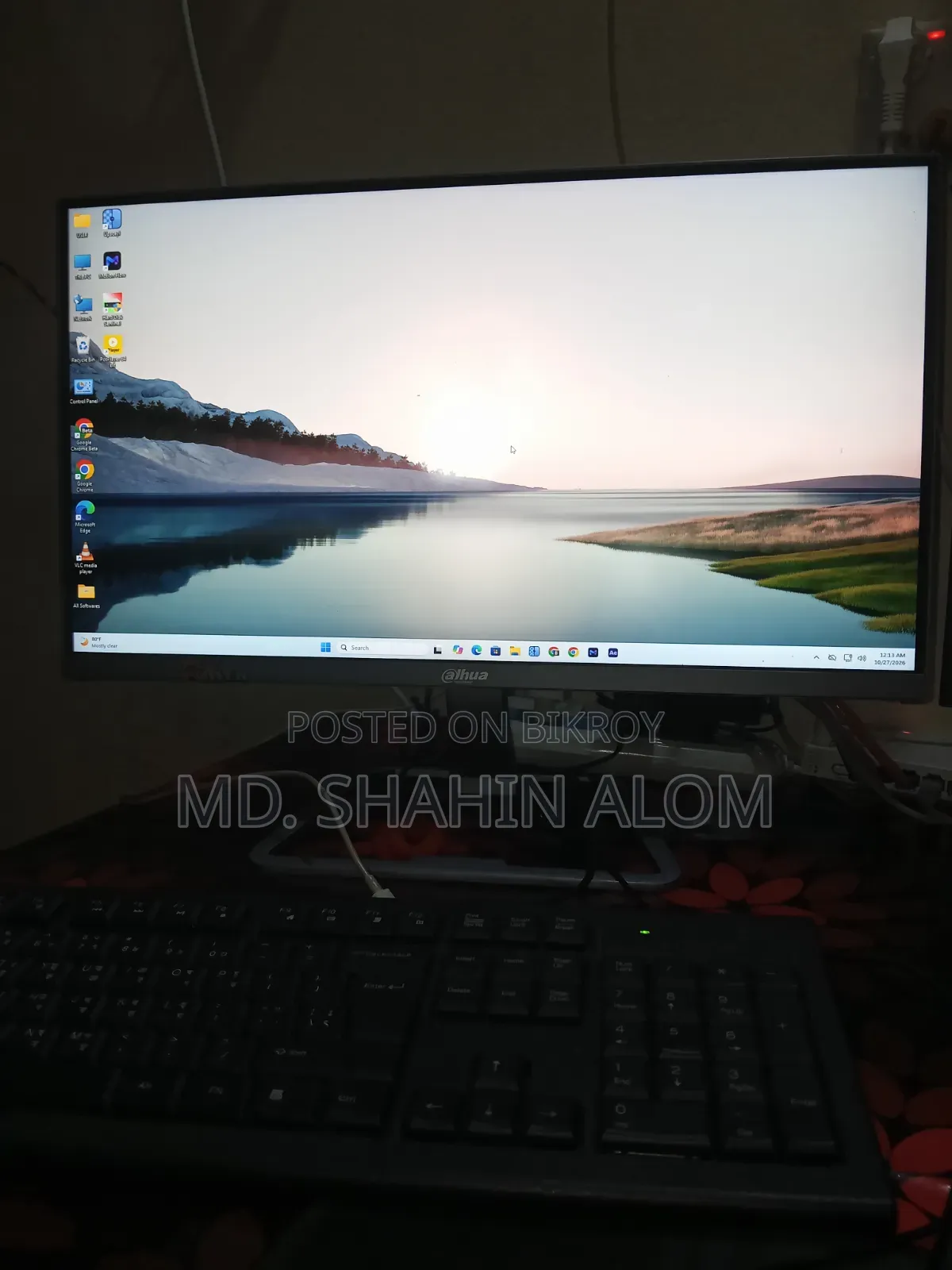 ডেস্কটপ কম্পিউটার ১৬জিবি ইন্টেল কোর আই৫ এসএসডি ২৫৬জিবি