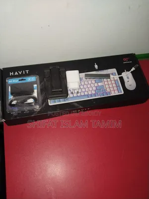 Havit Kb891cm Keyboard & Mouse 3-in-1 Gaming Combo