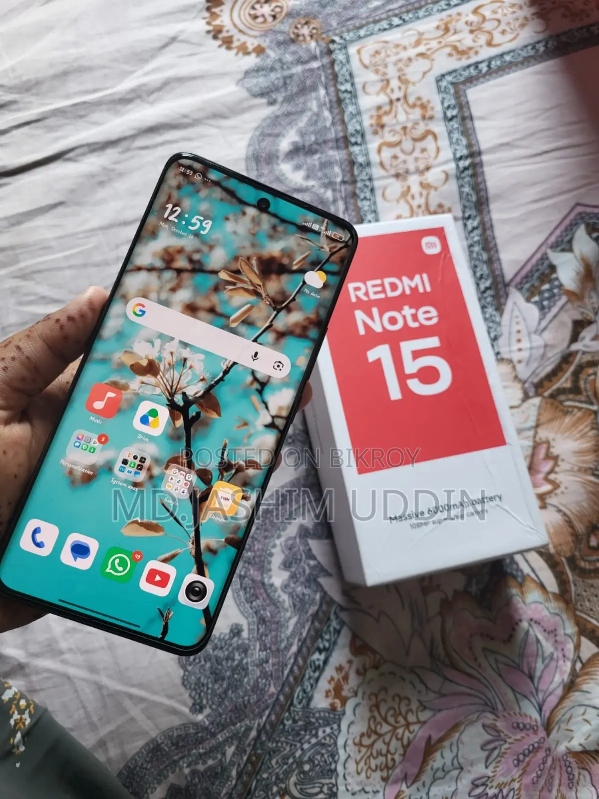 Xiaomi Redmi Note 15 128 GB Black