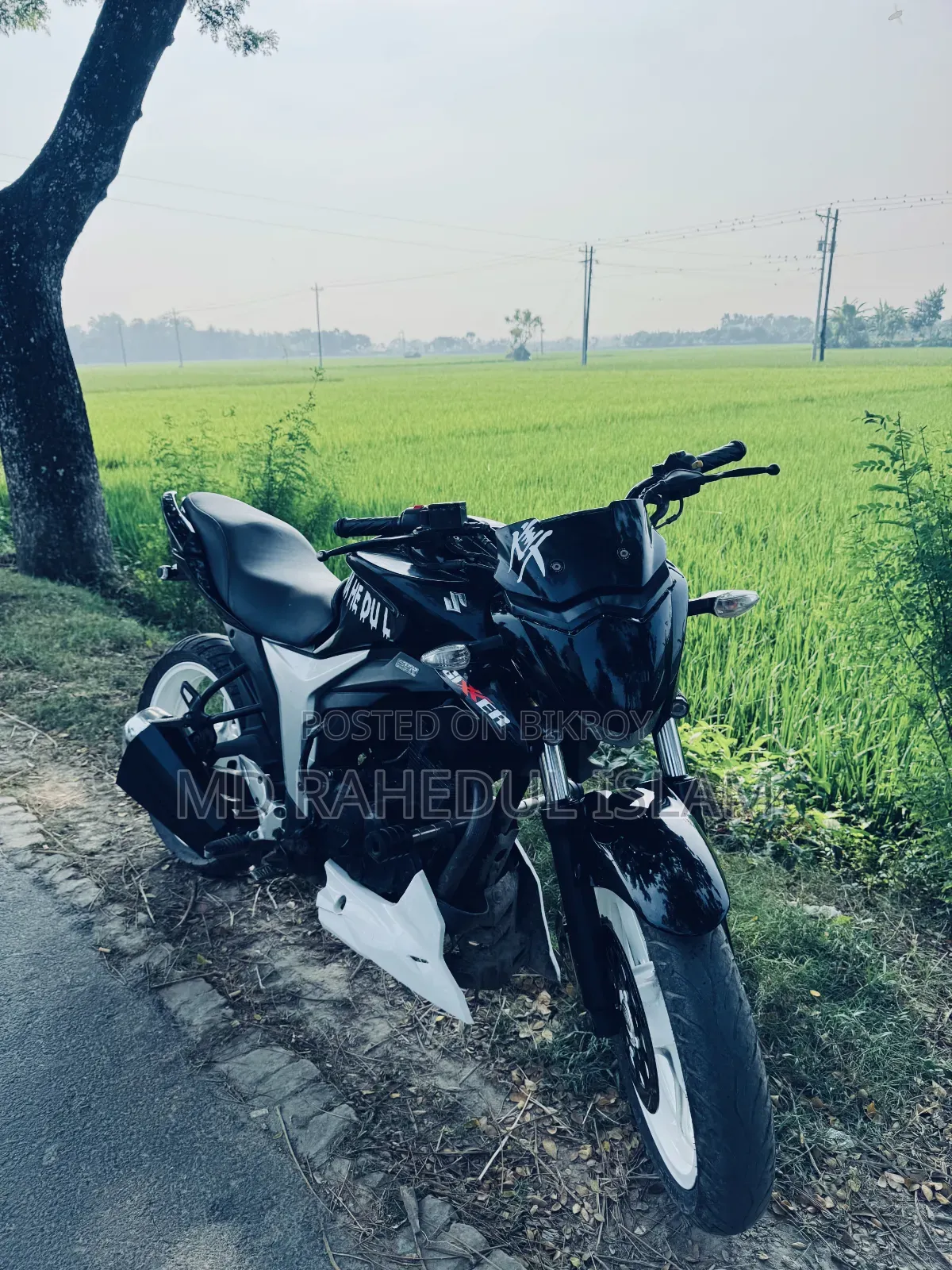 Suzuki Gixxer 2018 Black