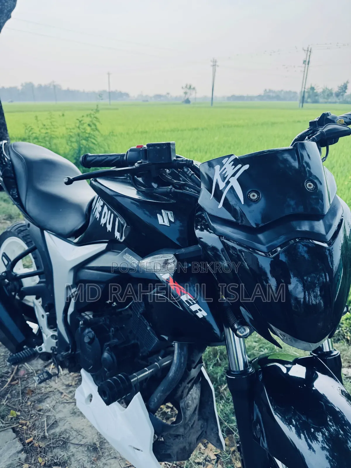 Suzuki Gixxer 2018 Black