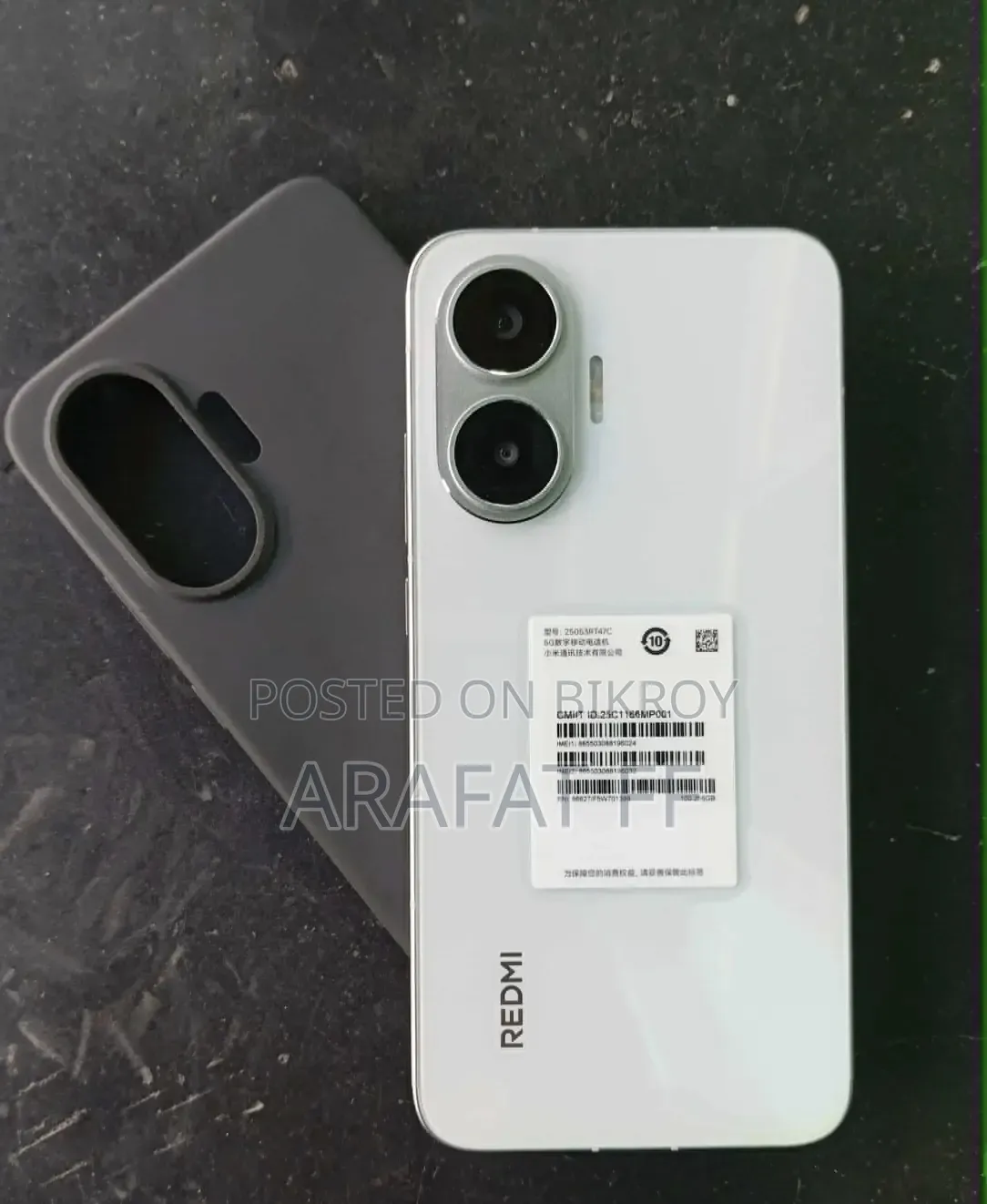 নতুন শাওমি রেডমি টার্বো ৪ প্রো ২৫৬ জিবি সাদা