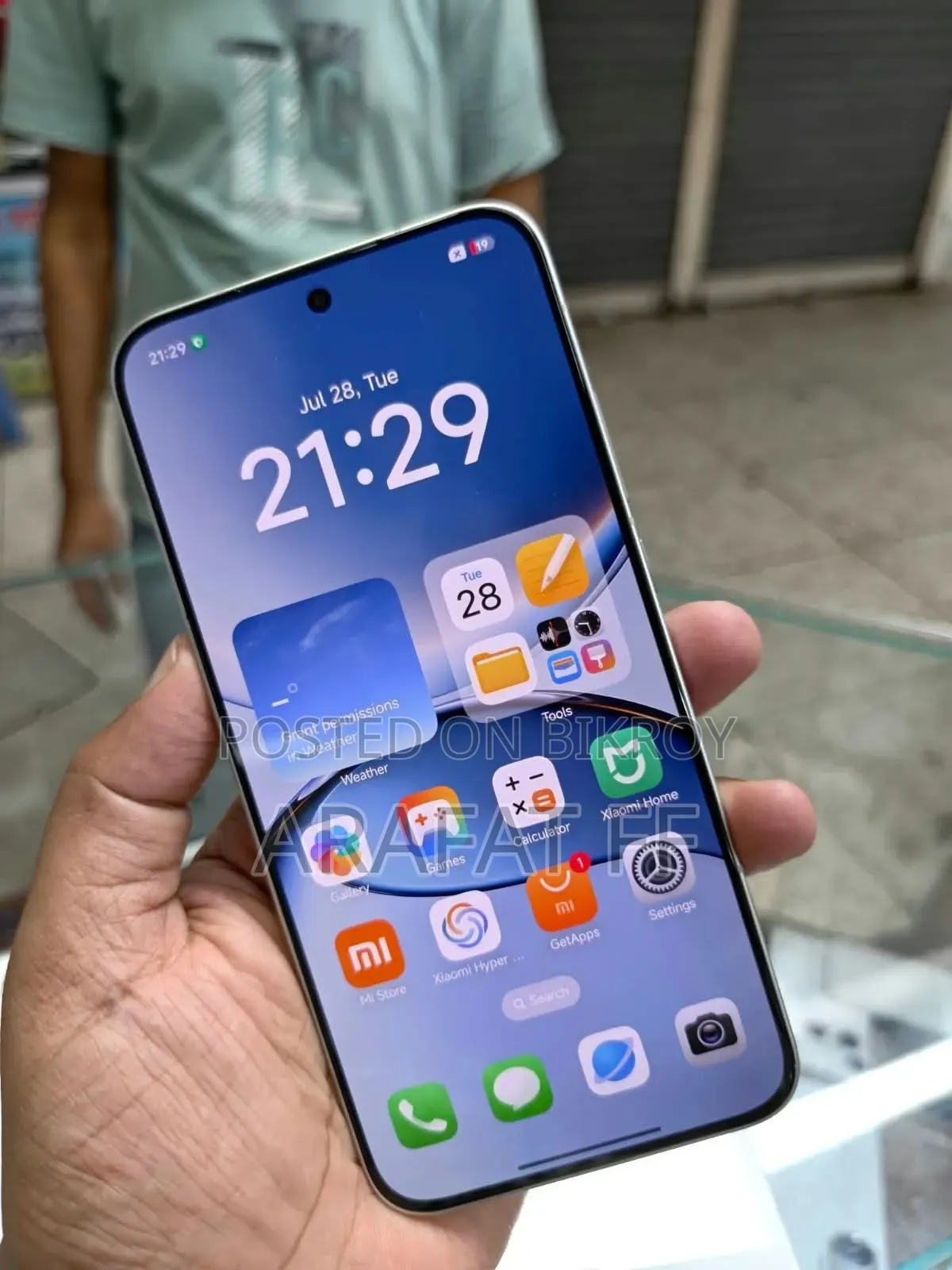 নতুন শাওমি রেডমি টার্বো ৪ প্রো ২৫৬ জিবি সাদা